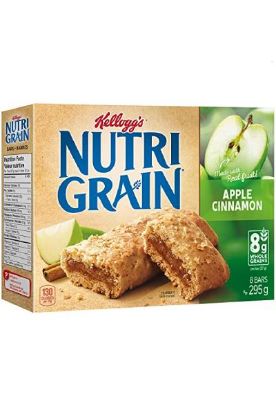 Picture of Kellogg/'s Nutri Grain Apple Cinnamon 295 Grams