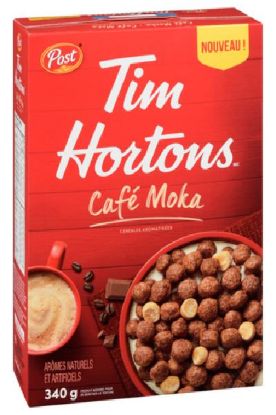 Picture of Post Tim Hortons Cafe Mocha Cereal 340 Grams