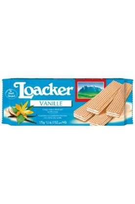 Picture of Loacker Vanilla Crispy Wafers 175 Grams