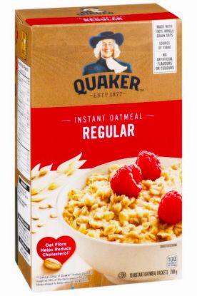 Picture of Quaker Instant Oatmeal Regular 280 Grams