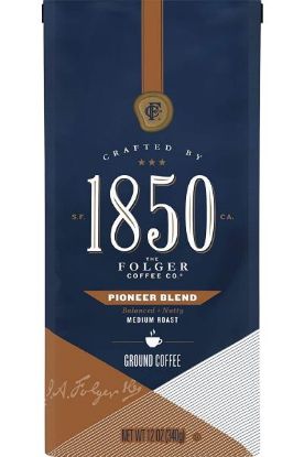 Picture of Folgers 1850  Pioneer Blend Medium Roast Ground Coffee 340 Grams