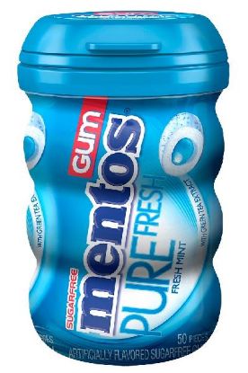 Picture of Mentos Pure Fresh Sugarfree Fresh Mint Gum 50 Ct