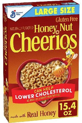 Picture of General Mills Cheerios Honey Nut Gluten Free 15.4 Oz