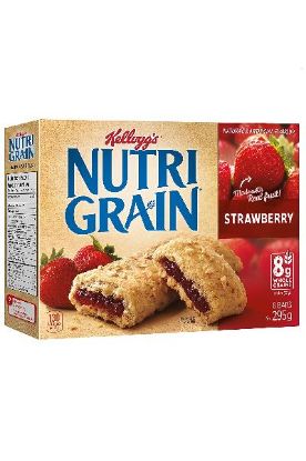 Picture of Kellogg/'s Nutri Grain Cereal Bar Strawberry 295 Grams