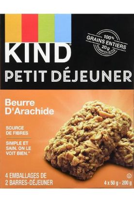 Picture of Kind Breakfast Peanut Butter Bars 200 Grams