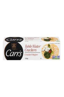 Picture of Carr/'s Table Water Crackers Cracked Pepper 125 Grams