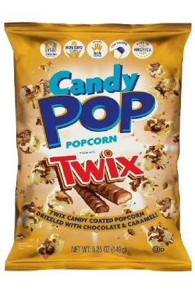 Picture of Snack Pop Candy Pop Popcorn Twix 6 Oz