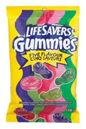 Picture of Lifesavers 5 Flavor Gummies 180 Grams