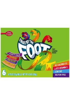 Picture of Betty Crocker Fruit By The Foot Variety Pack Fruit Snack 128 Grams