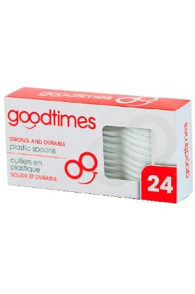 Picture of Goodtimes Multi Use Plastic Spoons 24 Ct