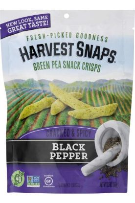 Picture of Harvest Snaps Baked Black Pepper Flavoured Crisps 93 Grams