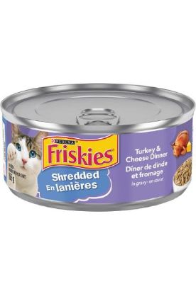 Picture of Purina Friskies Shredded Turkey & Cheese Dinner 156 Grams