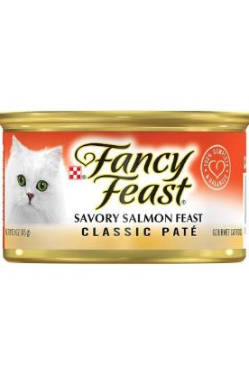 Picture of Purina Fancy Feast Pate Salmon Feast 85 Grams