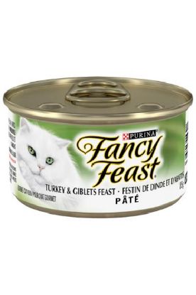 Picture of Purina Fancy Feast Pate Turkey & Giblets Feast 85 Grams