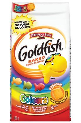 Picture of Pepperidge Farm Goldfish Cheddar Colours 180 Grams