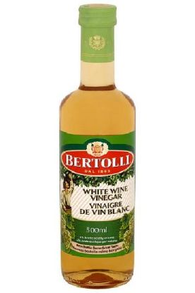 Picture of Bertolli White Wine Vinegar 500 Ml