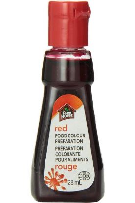 Picture of Club House Food Colour Red 28 Ml