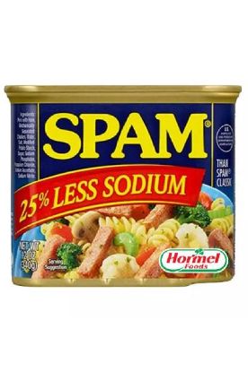Picture of Spam 25% Less Sodium Luncheon Meat 340 Grams