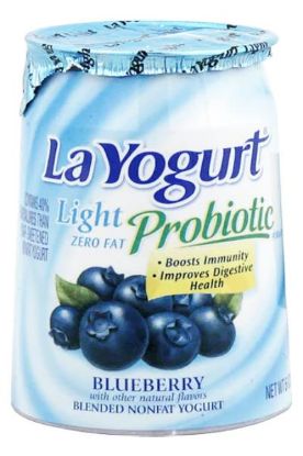 Picture of La Yogurt Lite & Sensible Probiotic Blueberry Yogurt 6 Oz