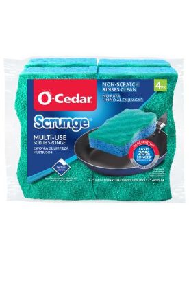 Picture of O Cedar Scrunge Mp No Scratch Sponge  1 Pc