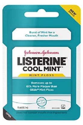 Picture of Listerine Cool Mint Floss 55yd 55 Yd