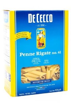 Picture of Dececco Penne Rigate 454 Grams