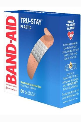 Picture of Johnson & Johnson Plastic Family Pack Bandages 60 Ct