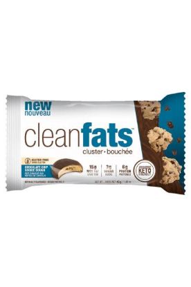Picture of Clean Fats Cluster Chocolate Chip Cookie Dough Bar 42 Grams