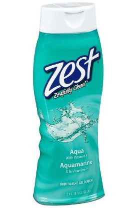 Picture of Zest Body Wash Aqua 18 Oz