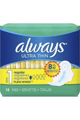 Picture of Always Ultra W/Wings Size 1 18 Ct