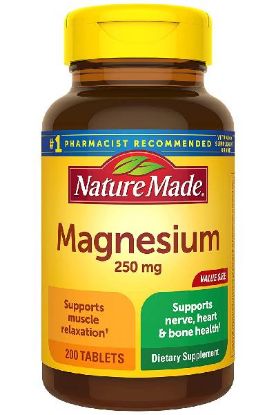 Picture of Nature Made Magnesium 250mg Tablets 100 Ct