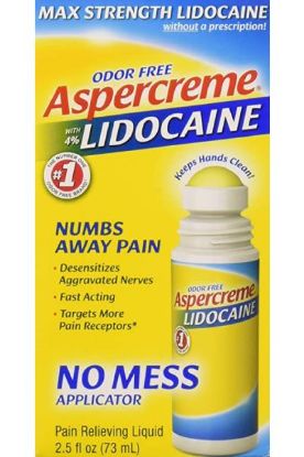Picture of Aspercreme Pain Relief W/Lidocaine No Mess Cream 2.5 Oz