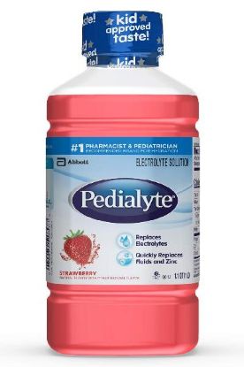 Picture of Pedialyte Electrolyte Solution Liquid - Strawberry 1 Litre