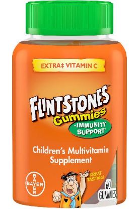 Picture of Flintstones Immunity Support Gummy Supplements 60 Ct