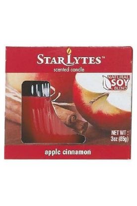 Picture of Star Lytes Apple Cinnamon Box Globe Candle 3 Oz