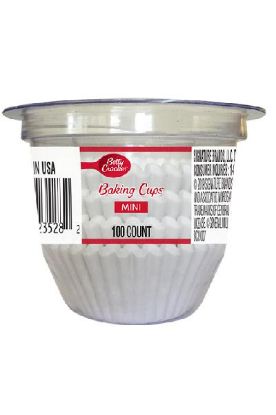 Picture of Betty Crocker Bc Cupcake Liner Wht 50 Ct
