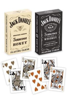 Picture of Bicycle Jack Daniels Black Honey Mix Playing Cards 1 Ct