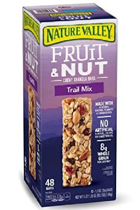 Picture of Nature Valley Trail Mix Chewy Fruit & Nut Granola Bars 5 Ct