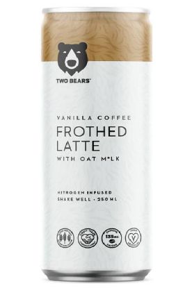 Picture of Two Bears Vanilla Coffee Frothed Latte 250 Ml