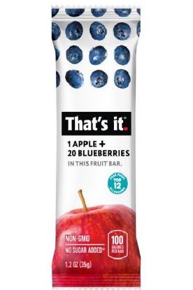 Picture of That/'s It Apple Blueberry Bar 1.2 Oz