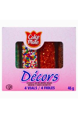 Picture of Cake Mate 4 Vials Decors 46 Grams