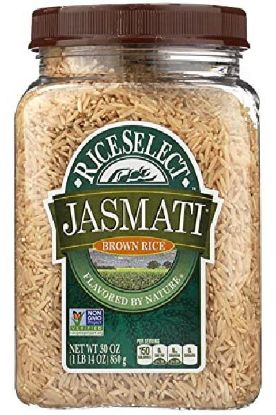 Picture of Rice Select Brown Jasmati Rice 30 Oz