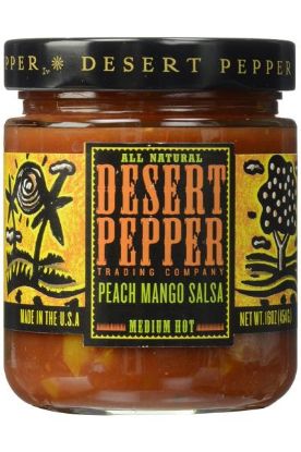 Picture of Desert Pepper Peach Mango Salsa Medium Hot All Natural 16 Oz