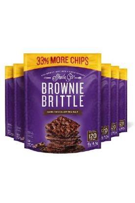 Picture of Brownie Brittle Dark Chocolate Sea Salt 5 Oz