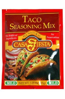 Picture of Casa Fiesta Taco Seasoning Mix 0.80 Oz