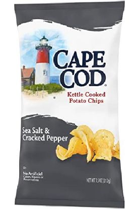 Picture of Cape Cod Sea Salt & Cracked Pepper Potato Chips 7.5 Oz