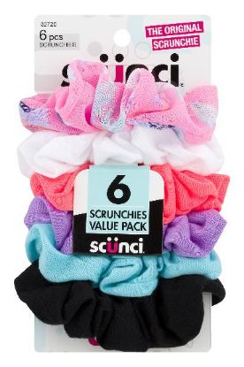 Picture of Scunci Scrunchies 6 Ct