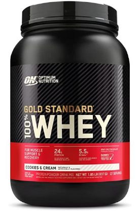 Picture of On 100% Whey Cookies & Cream Flavor Protein Powder 1.85 Lb