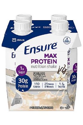 Picture of Ensure Max Protein Nutrition Shake Vanilla 4 Pk