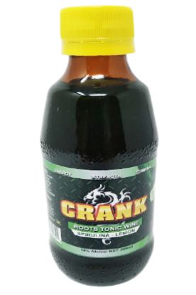 Picture of Crank Roots Tonic Wine Spirulina Lemon 200 Ml